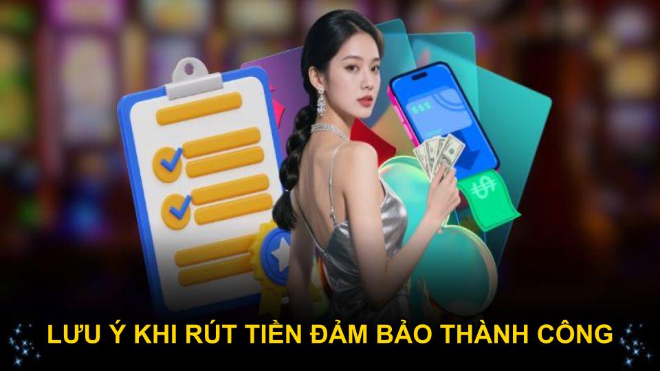 Lưu ý khi rút tiền đảm bảo thành công